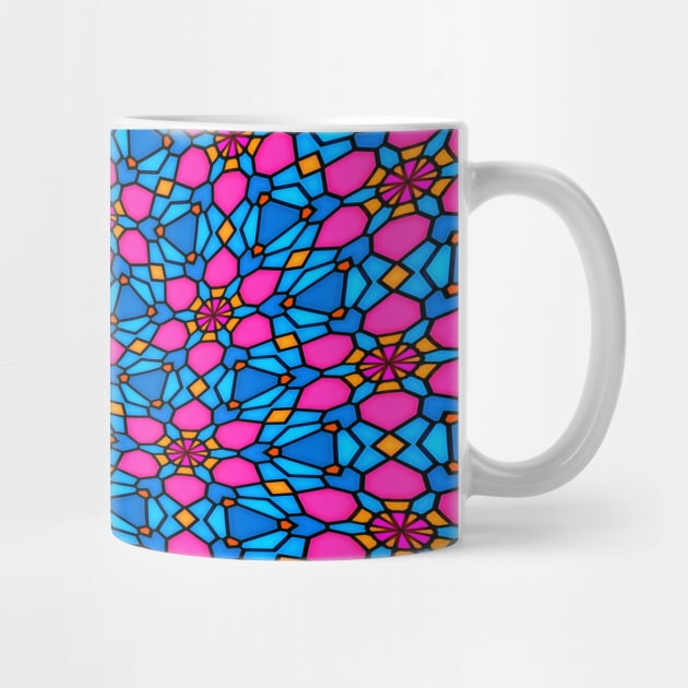 Beautiful Stained Glass Pattern by PatternFlower